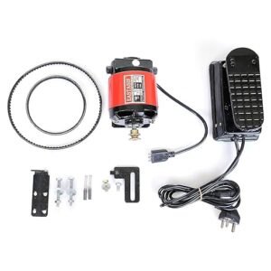Copper Original 3 Pin Sewing Machine Motor And Controller/Sewing Machine Motor With Controller/Silai Machine Motor/Sewing Machine Motor Set/Sewing Machine Accessories/Power : (1/12 Hp)